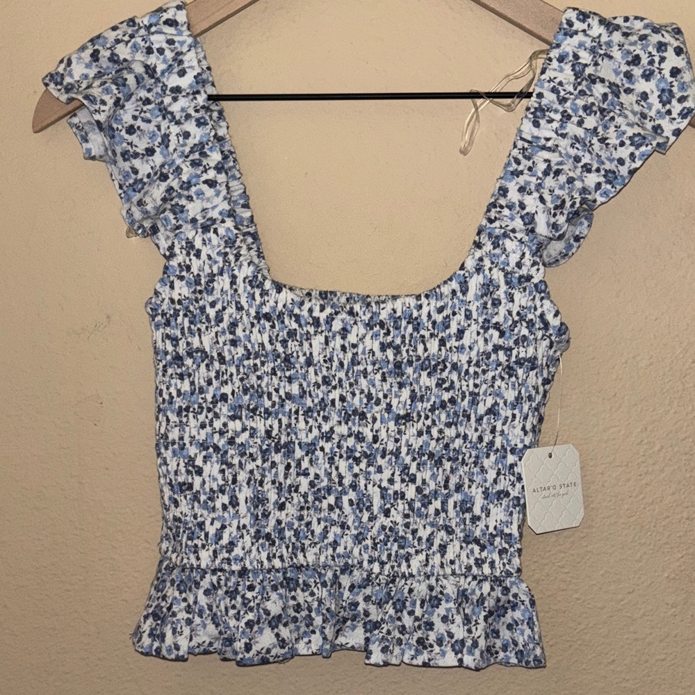 NWT Altar’d State Floral Top
